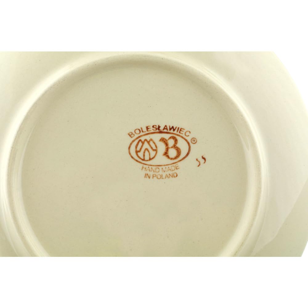 Bunzlauer Keramik flacher Teller (Frühstücksteller), Ø19,5 cm, H=2,4 cm, Dekor 120