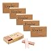 METAN 26/6 Standard Staples, 12mm Width 950/Box, 6 Boxes/Pack 5700 Count (Rose Gold)