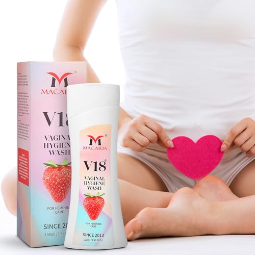 MACARIA V18 Vaginal Pussy Hygiene pH Balancing Wash for women smell and taste