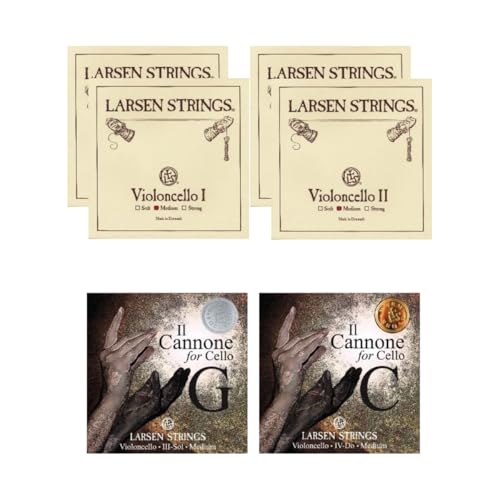 Cordes violoncelle Larsen Original jeu complet tension moyenne