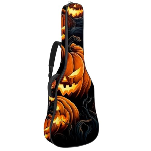 Sac de transport pour guitare acoustique étanche avec poches de rangement et bretelles dos