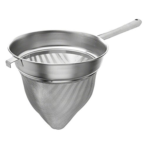 Stainless Steel Bouillon Strainer Size: 8" H x 8" W x 8" D