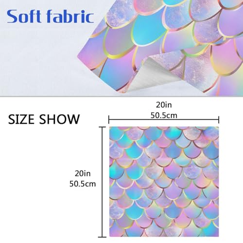 Servilletas de Tela Multicolor Set de 6 20x20 in miniatura 6
