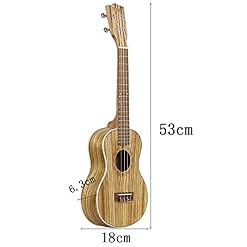 YUTRD ZCJUX Voyage ukulélé Bois ténor Corps Mince Hawaii Guitare Musicale pour ukulélé débutant étudiant et Adulte - Les Beatles, Paul McCartney, John Lennon, RIngo Starr, George Harrison YUTRD ZCJUX Voyage ukulélé Bois ténor Corps Mince Hawaii Guitare Musicale pour ukulélé débutant étudiant et Adulte – Image 2