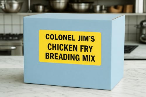 Colonel Jim's Chicken Fry Breading Mix, 5 lb Bags (Case