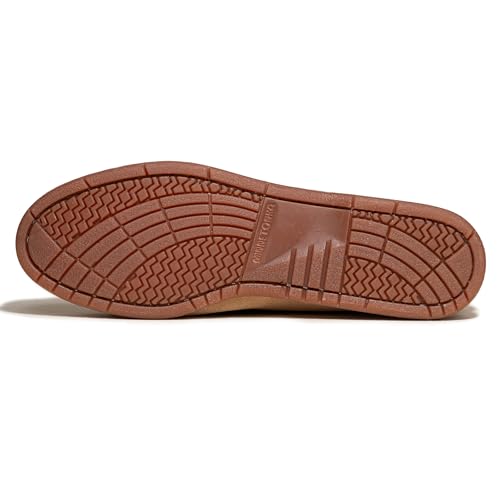 Minnetonka Women’s Tie Slip On —Moccasins for Women, Classic Leather Loafer Silhouette, Cushioned Footbed4