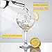 Copa de gintonic PERSONALIZADA con el texto que quieras