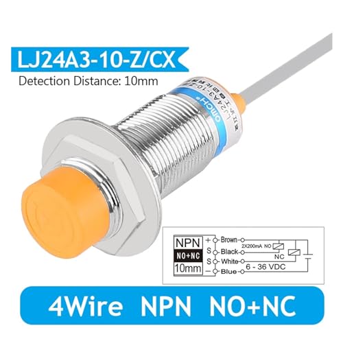 Interruptor de proximidad inductivo sensor de presencia para cilindros M24 3