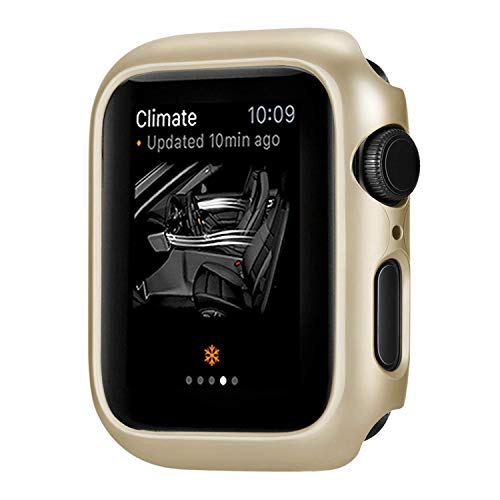 Coque Apple Watch 40mm dorée pour le sport et le bureau en PC