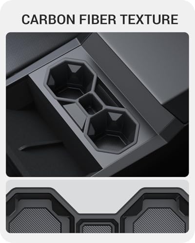 Portavasos insert para Tesla Cybertruck 2024-2026 miniatura 5