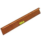 IRKA Rasenkante Cortenstahl Garten breit 14 cm x 100 cm x 1mm | Cortenstahl stabile Mähkante | Flexible Beeteinfassung Rost Metall | Rasenkanten aus Cortenstahl