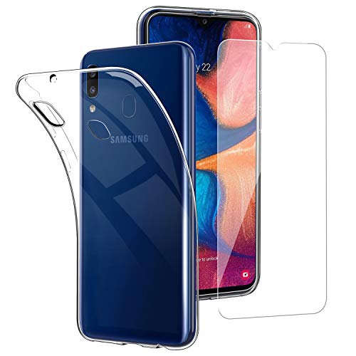 Marca: Simpeak Simpeak Cover Compatibile per Samsung Galaxy A20E + Vetro Temperato Compatibile con Samsung A20 5,8\