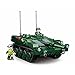 DAHONPA Stridsvagn 103 Tank Army Building Block(692 PCS), Military Historical Collection Model with 2 Soldier Figures,Toys Gifts for Kid and Adult.