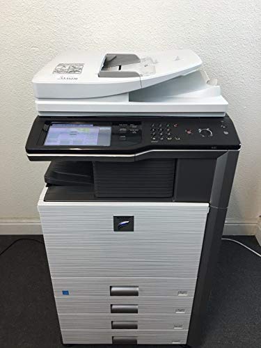 Sharp MX-M453N Copier Printer Scanner Network with 4 drawers staple & hole punch (Renewed)