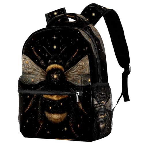 Sac à dos voyage marbre avec poches pour fille garçon et ado