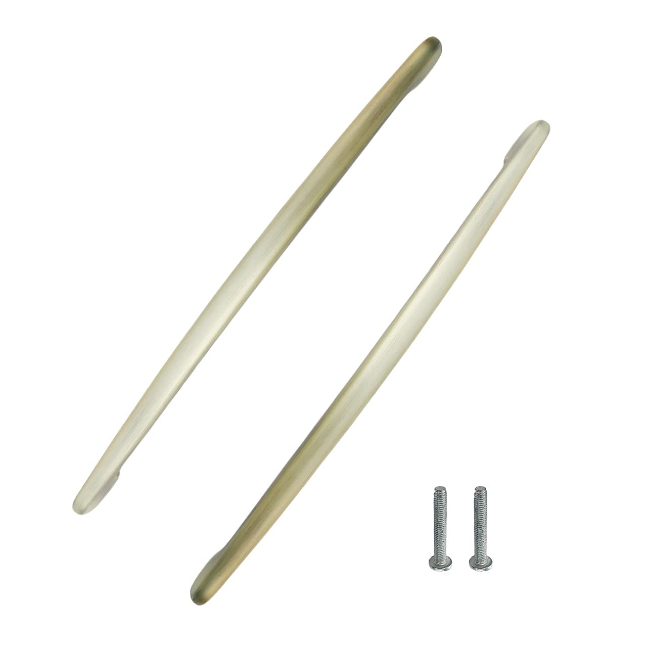 Atom 12 inches Stainless Steel Pull Handle | Brass Antique Finish | Office Wardrobe Furniture Kitchen Drawer Cabinet Push Bar, CH05, Pack of 2 (B08RDFNVPH) Amazon Price History, Amazon Price Tracker