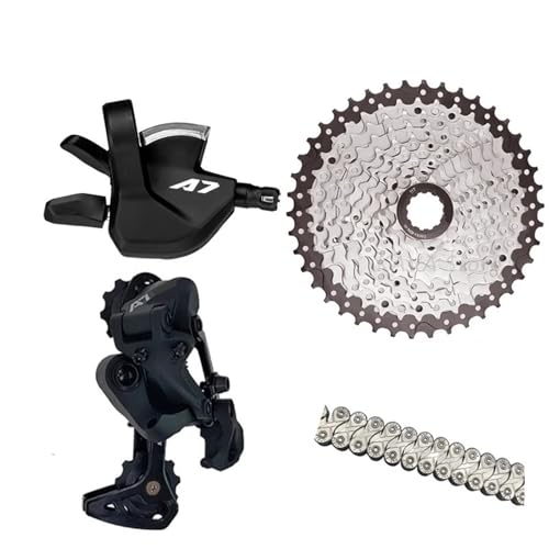 Levier de changement et dérailleur arrière VTT 1x10 vitesses avec chaîne haute précision