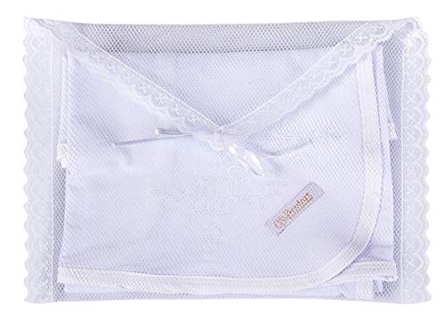 Cueiro em malha 100% alg. bordart enxovais 80x70cm tema neutro