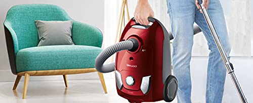 ELECTROLUX Tornado TOEG43WR Aspirateur 650 W Cylindre Sec Sac à poussière 3 L Rouge Pastèque - Image 3
