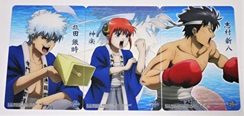 坂田銀時　志村新八　神楽　アクリルカードセット 銀魂 カード 4枚セット 坂田銀時 神楽 志村新八 定春 アニメグッズ