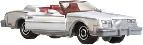 Miniatura 3 de Matchbox Piezas de mudanza - GTT19 ~ Coche de fundición a presión clásico a escala 1:64 ~ 1983 Buick Riviera ~ Rojo y Blanco