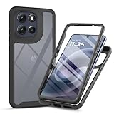 motorola 360 v2 sport 【Cubierta trasera transparente】La cubierta trasera transparente muestra el color original, protegiendo su teléfono contra rasguños y desgastes mientras aún puede ver y apreciar el diseño de su Motorola Moto G86. O puedes poner tu foto, entrada o algunas pegatinas en la parte trasera.