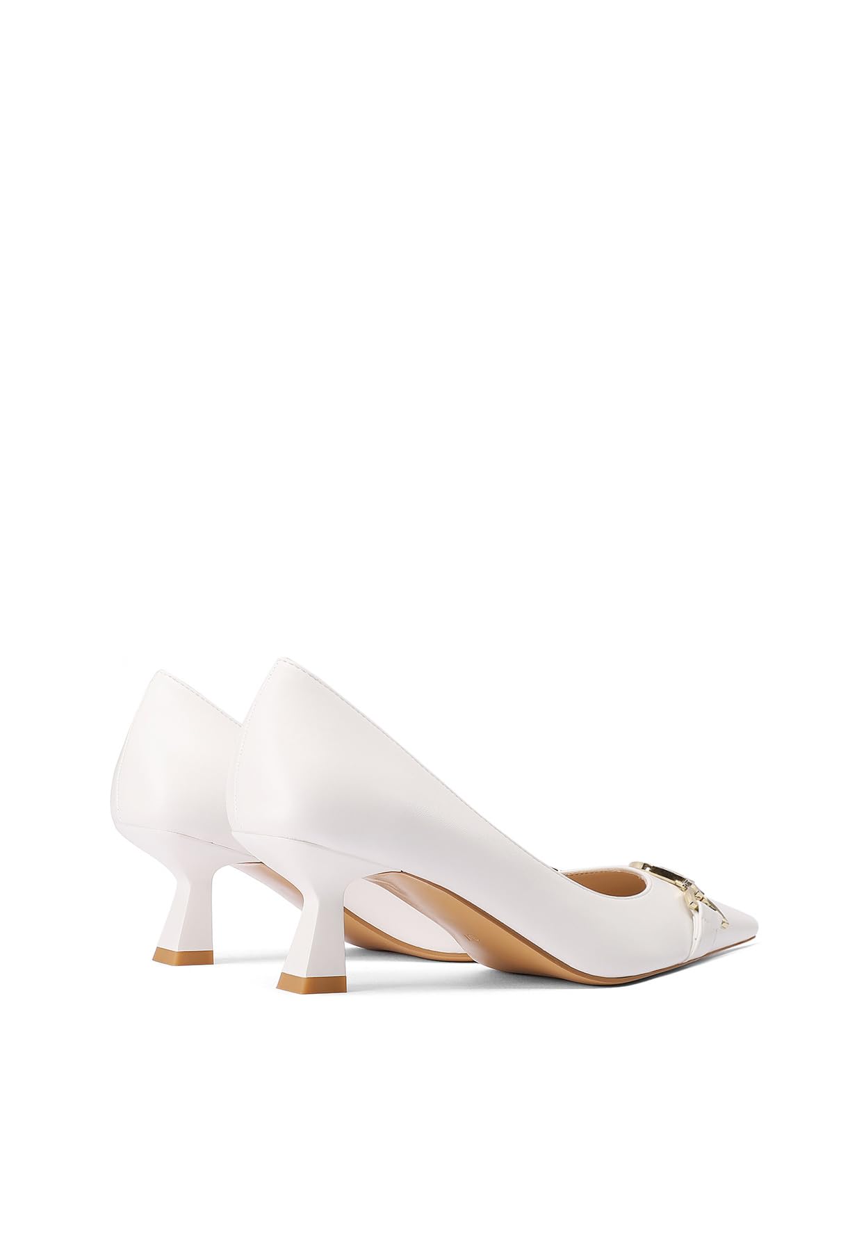 QUEEN HELENA Décolleté con Tacco Basso Scarpe a Punta Chiusa Casual Eleganti Donna K3490