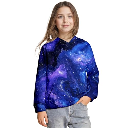 Sweat à capuche galaxie garçon finis les vêtements tristes pour enfants et ados