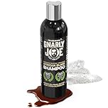 Gnarly Joe Hair Intensive and Concentrated Shampoo. Liquid African Black Soap Shampoo. Natural Ingredients, Argan Oil, Shea Butter, Aloe Vera, Almond Oil, Coconut Oil, 250ml
