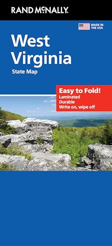 Rand McNally Easy to Fold: West Virginia Laminated Map