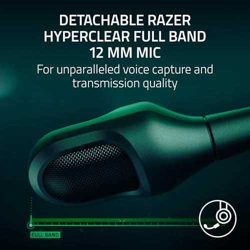 Image of Razer BlackShark V3 Pro Wireless ANC Gaming Headset for PC: Full Band Mic - 50mm Drivers - 2.4 GHz, Bluetooth, USB, 3.5mm - Works with Mac, PS5, Nintendo Switch, Smartphone - Counter-Strike 2 Edition