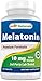 Best Naturals Melatonin 10mg (Non-GMO) Tablets - Helps Promote Relaxation & Sleep - 120 Count