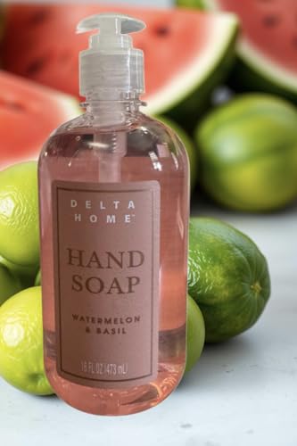 Moisturizing Hand Soap, Watermelon & Basil Scent, Liquid Form, 16 Fl Oz image 2