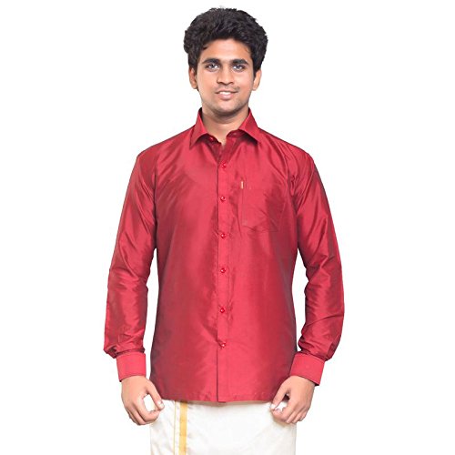 Image of THANGAMAGAN Men's Regular Fit Shirt