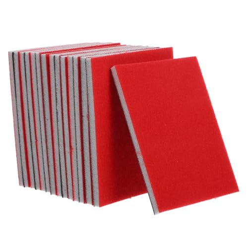 Cabilock 15Pcs Flocking Sanding Sponges Automotive Detailing and Surface Polishing Tool Grit Sandpaper for Metal and Plastic Finishing Versatile Sanding Block