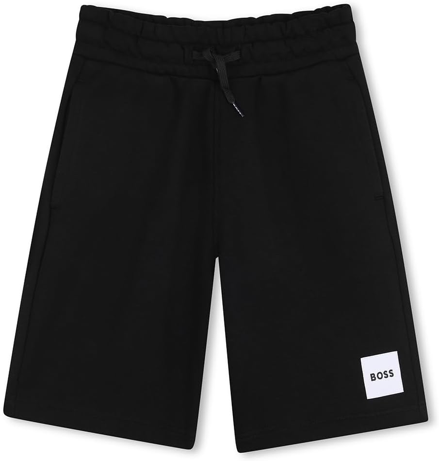 BOSS Boys' Boys Bermuda Shorts Kids Elastic Waist Cotton Active Lightweight