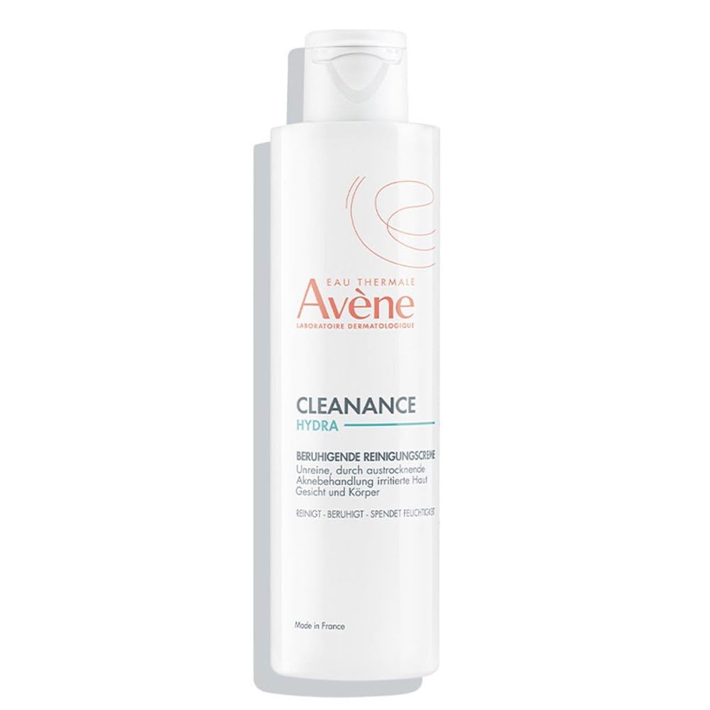 Avene Cleanance Hydra soothing cleansing cream 200 ml, 200 ml (Pack of 1)