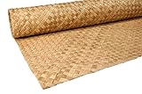 amaZulu Inc. Decorative Wall Panels - Lauhala Mat 4' x 8' | Home Décor for Living Room | TV Wall Covering | Wainscot for...