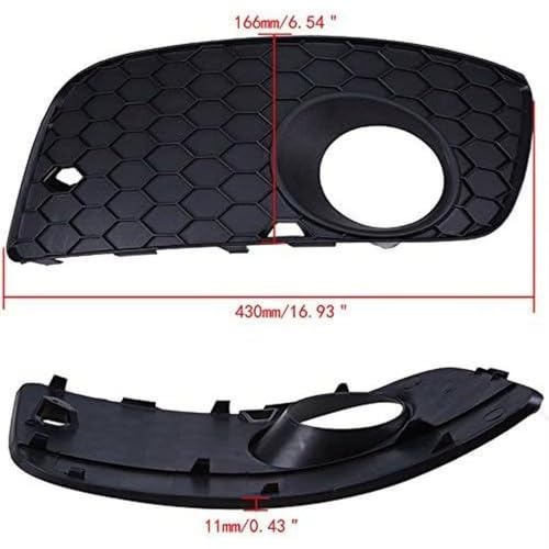 Rejillas de repuesto para parachoques VW Golf MK5 GTI para solucionar rejillas rotas o sueltas 5