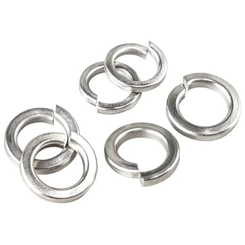 Mdingbao-V[bV[ M1.6 M2 M2.5 M3 M4 M5 M6 M8 M10 M12 M16 M24 M27 M30 304 Stainless Steel Spring Split Lock Washer Elastic Gaske