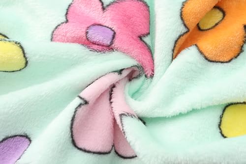 Image of Girls Soft Fleece Robes Plush Hooded Bathrobes Sleepwear for Kids 2-16 Years