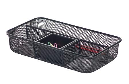 Brenton Studio™ Metro Mesh Small Drawer Organizer, Black