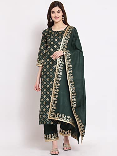 Image of ANNI DESIGNER Women Kurta with Palazzo & Dupatta
