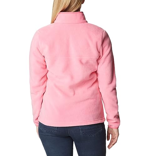 Image of Columbia Womens Benton Springs Half Snap II Pull Over Fleece Jacket, Dark Stone /Canoe /Vintage Blue, 3X