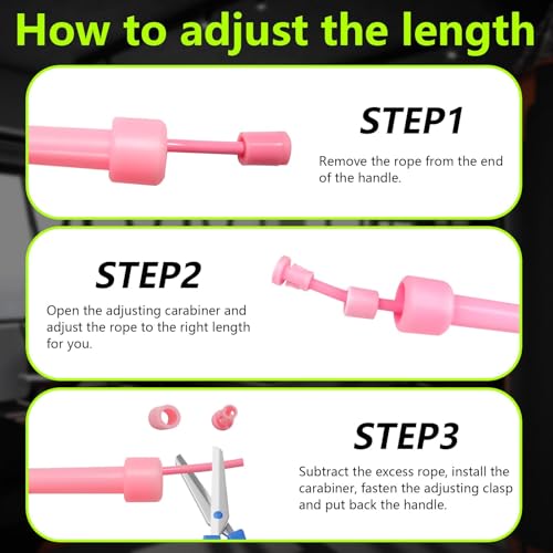 Image of Adjustable Jump Rope for Fitness and Exercise - Skipping Rope for Cardio, Boxing, and Weight Loss - Speed Rope for Men & Women