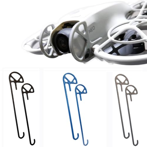 Hesupy Gimbal Bumper Guard for DJI Neo, Lens Safety Bumper Anti-Collision Protection Bar Camera Gimbal Protector for Neo Drone Accessories (Blue)