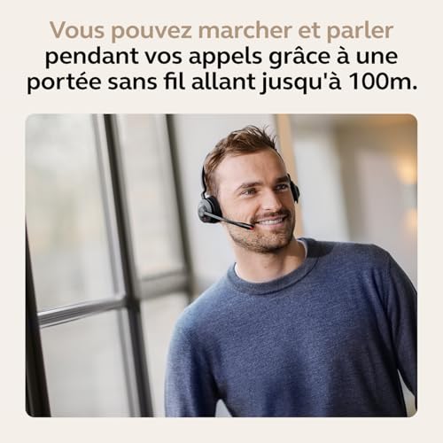 Micro casque JABRA Engage 45 SE Stereo Sans fil Sur oreille DECT - vue 7