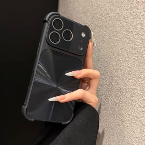 Airbag aux quatre coins coque iPhone 16 Plus noire laser contre les chutes