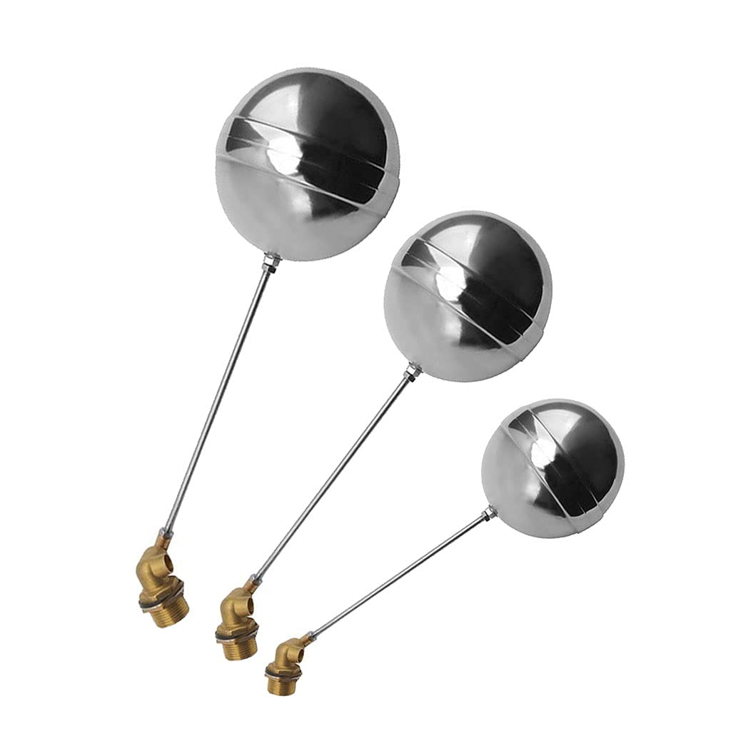 zawór pływakowy ， 1 szt. 1/2" 3/4" 1", szybko otwierający się regulowany zawór kulowy pływakowy, stal nierdzewna Kontrola przepływu(1 Inch Dn25)