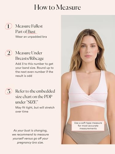 Image of HATCH The Dream Feed Nursing & Sleep Bra, Stretchy & Wireless with Crossover Pull-Down Design for Breastfeeding
